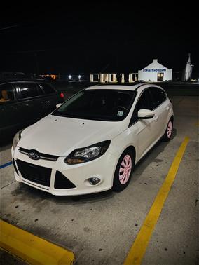 White 2012 Ford Focus Titanium