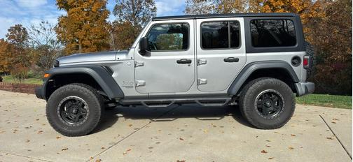 Gray 2018 Jeep Wrangler Unlimited Sport S