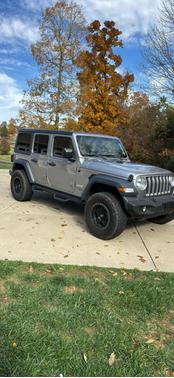 Gray 2018 Jeep Wrangler Unlimited Sport S