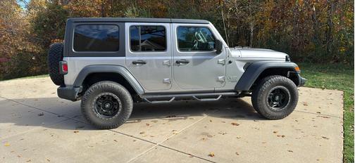 Gray 2018 Jeep Wrangler Unlimited Sport S
