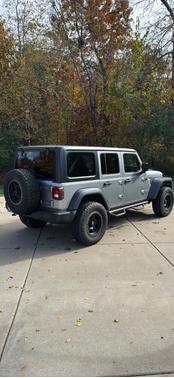 Gray 2018 Jeep Wrangler Unlimited Sport S