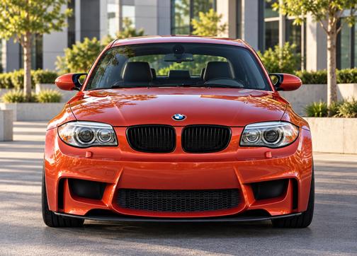 Orange 2011 BMW 1 Series M Base