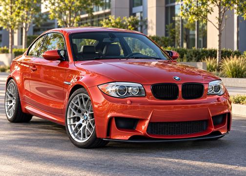 Orange 2011 BMW 1 Series M Base