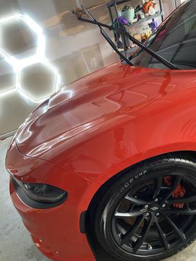 Orange 2019 Dodge Charger Scat Pack
