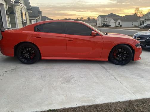 Orange 2019 Dodge Charger Scat Pack