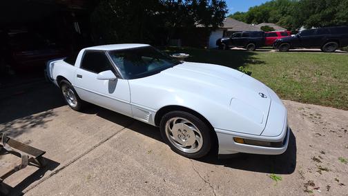 White 1995 Chevrolet Corvette Base