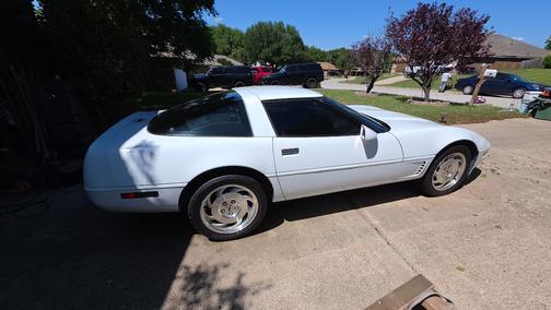White 1995 Chevrolet Corvette Base