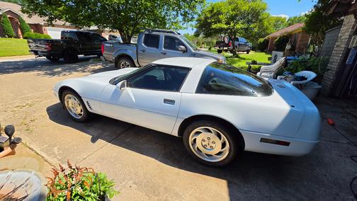 White 1995 Chevrolet Corvette Base
