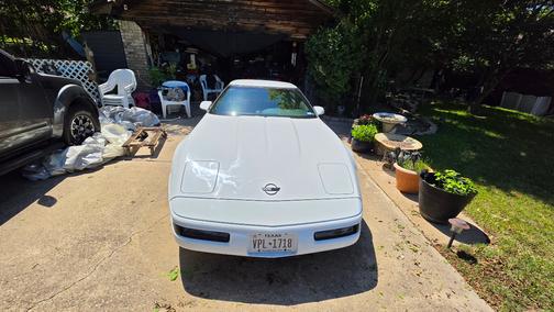 White 1995 Chevrolet Corvette Base