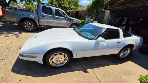 White 1995 Chevrolet Corvette Base