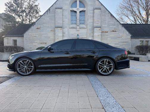 Black 2017 Audi S6 4.0T Prestige