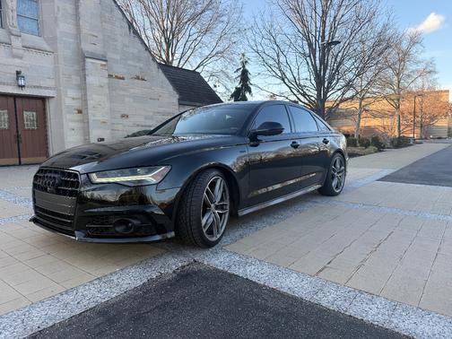 Black 2017 Audi S6 4.0T Prestige