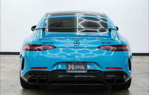 Blue 2020 Mercedes-Benz AMG GT 63 4-Door