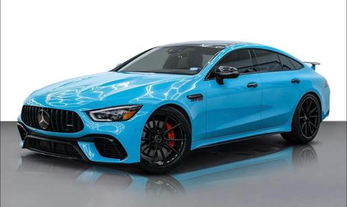 Blue 2020 Mercedes-Benz AMG GT 63 4-Door