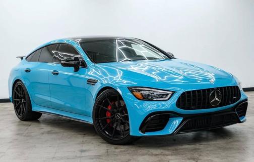Blue 2020 Mercedes-Benz AMG GT 63 4-Door