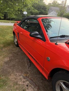Orange 2004 Ford Mustang Base