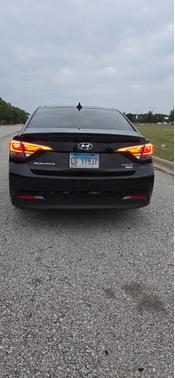 Black 2016 Hyundai SONATA Hybrid Limited