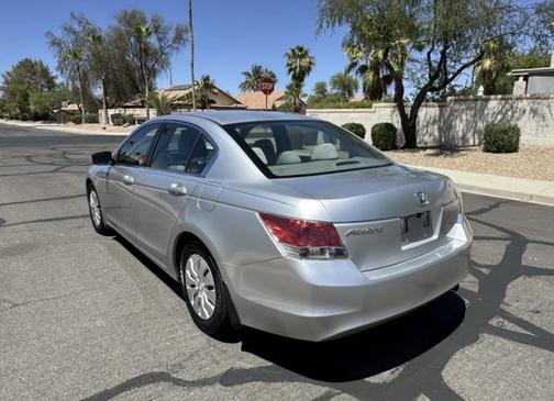 Silver 2009 Honda Accord LX