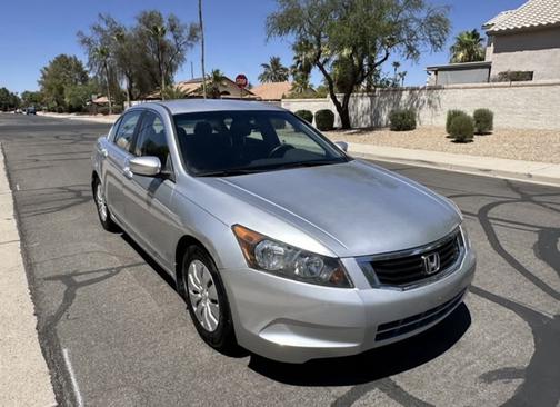 Silver 2009 Honda Accord LX