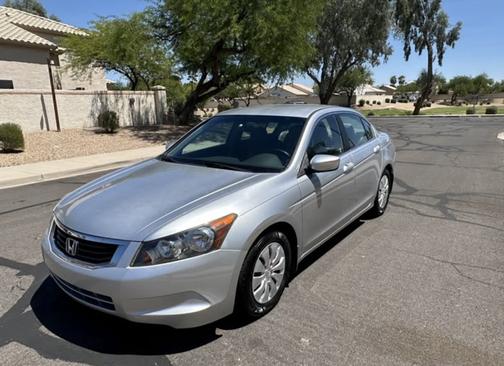 Silver 2009 Honda Accord LX