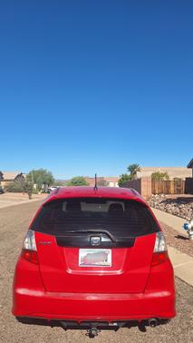 Red 2013 Honda Fit Sport