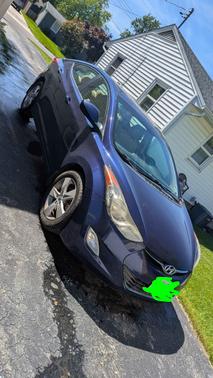 Blue 2013 Hyundai ELANTRA GLS
