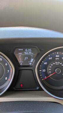 Blue 2013 Hyundai ELANTRA GLS