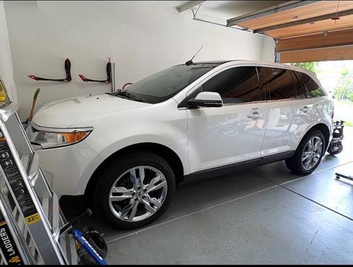 White 2014 Ford Edge Limited