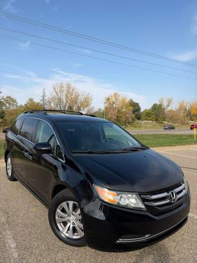 Black 2016 Honda Odyssey EX-L