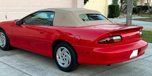 Red 1998 Chevrolet Camaro Base