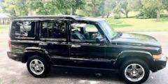 Black 2006 Jeep Commander Base