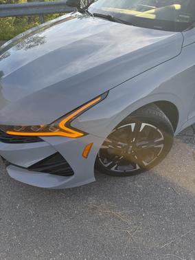 Gray 2021 Kia K5 GT-Line