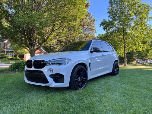 White 2018 BMW X5 M Base
