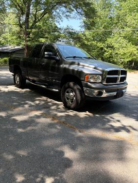 Gray 2004 Dodge Ram 2500 Laramie Quad Cab