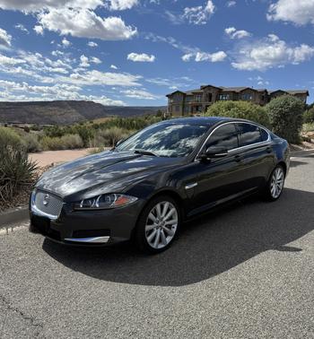 Gray 2014 Jaguar XF SC