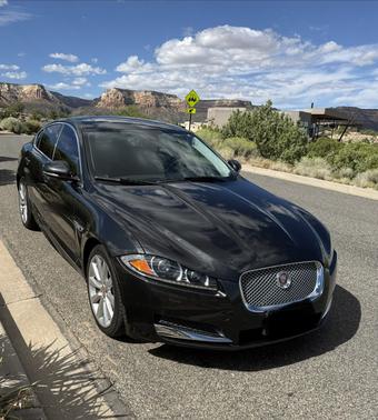 Gray 2014 Jaguar XF SC
