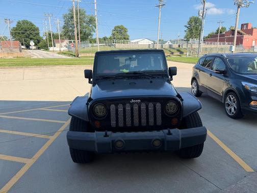 Black 2008 Jeep Wrangler Unlimited X