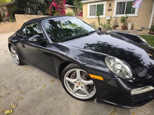Gray 2009 Porsche 911 911 Carrera Cabriolet