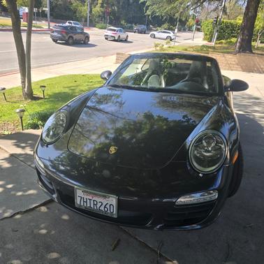 Gray 2009 Porsche 911 911 Carrera Cabriolet