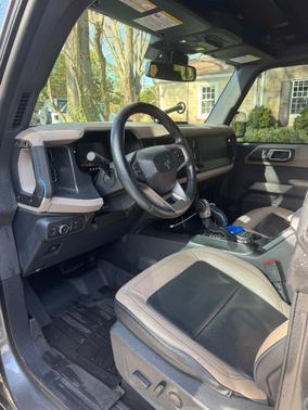 Gray 2022 Ford Bronco Wildtrak Advanced