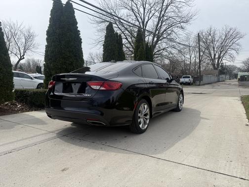 Black 2015 Chrysler 200 S