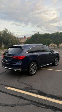 Blue 2017 Acura MDX 3.5L w/Advance Package
