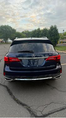 Blue 2017 Acura MDX 3.5L w/Advance Package