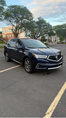 Blue 2017 Acura MDX 3.5L w/Advance Package