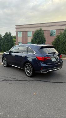 Blue 2017 Acura MDX 3.5L w/Advance Package