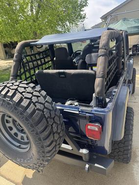 Blue 2005 Jeep Wrangler Unlimited