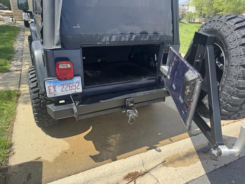 Blue 2005 Jeep Wrangler Unlimited