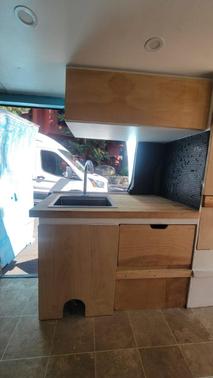 Blue 1997 Chevrolet Van 2500