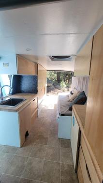Blue 1997 Chevrolet Van 2500