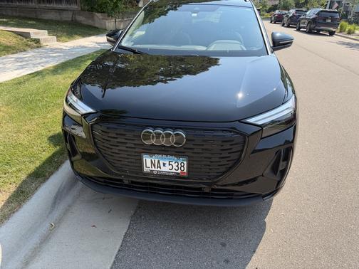 Black 2023 Audi Q4 e-tron 50 Premium Plus